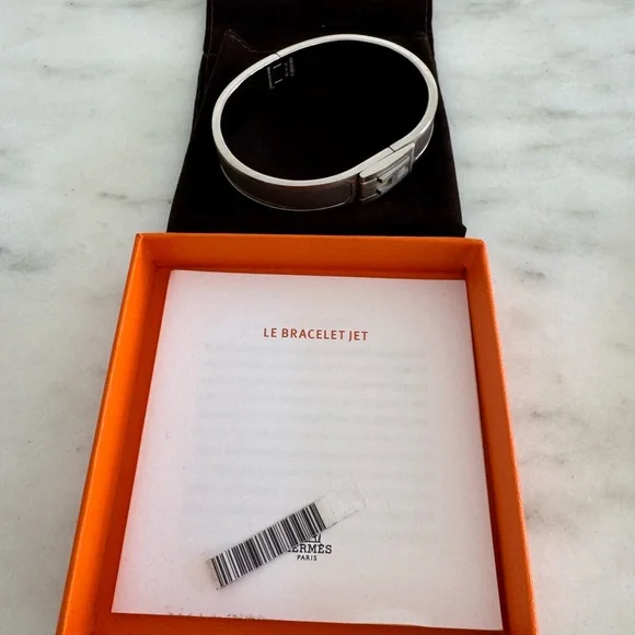 Hermes Jet Bracelet Etain T5 - Picture 9 of 11